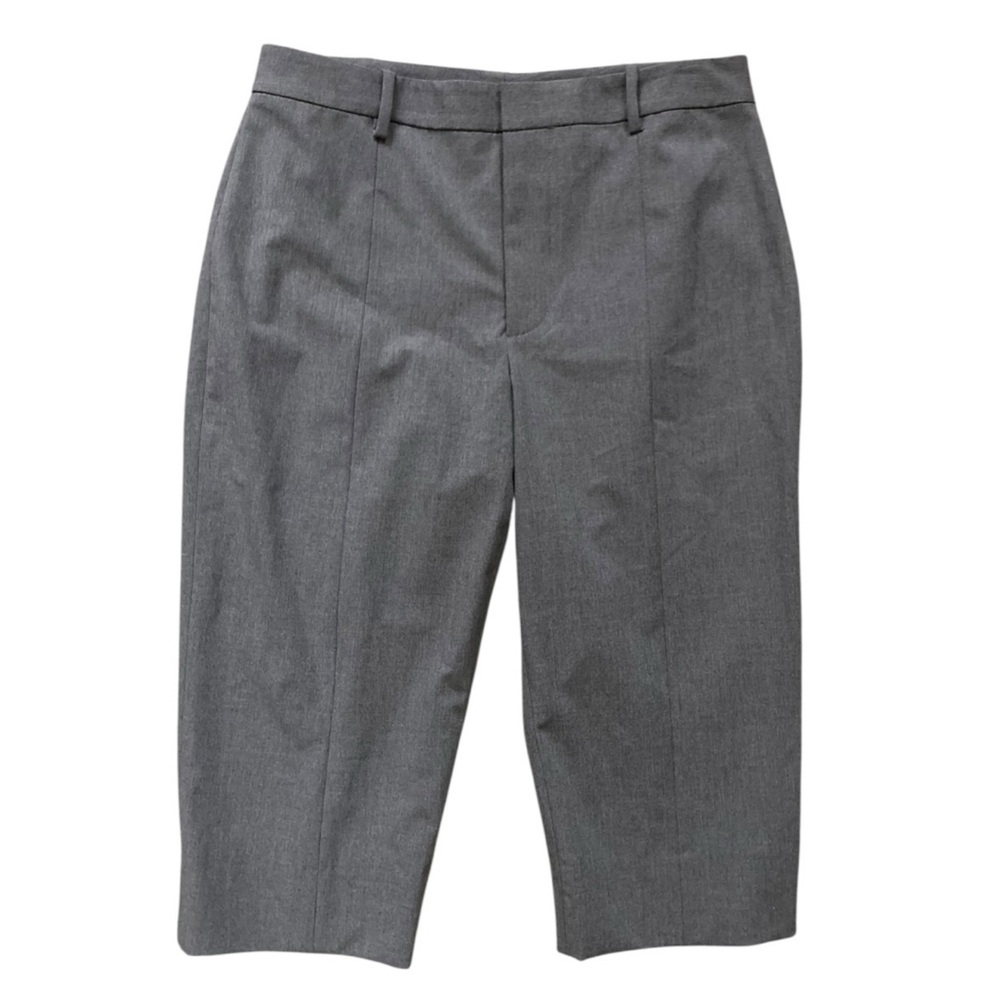 Sandy Liang Melvin Capri Length Trouser Pant in Grey NWT Wool Blend - Picture 3 of 7